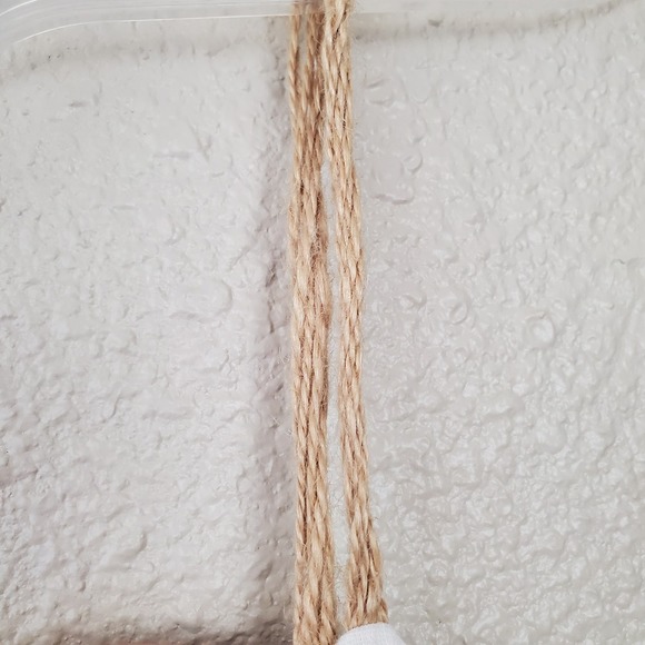 eloge white women's top blouse with sleeves 100% cotton size S summer vacation b - Picture 6 of 7